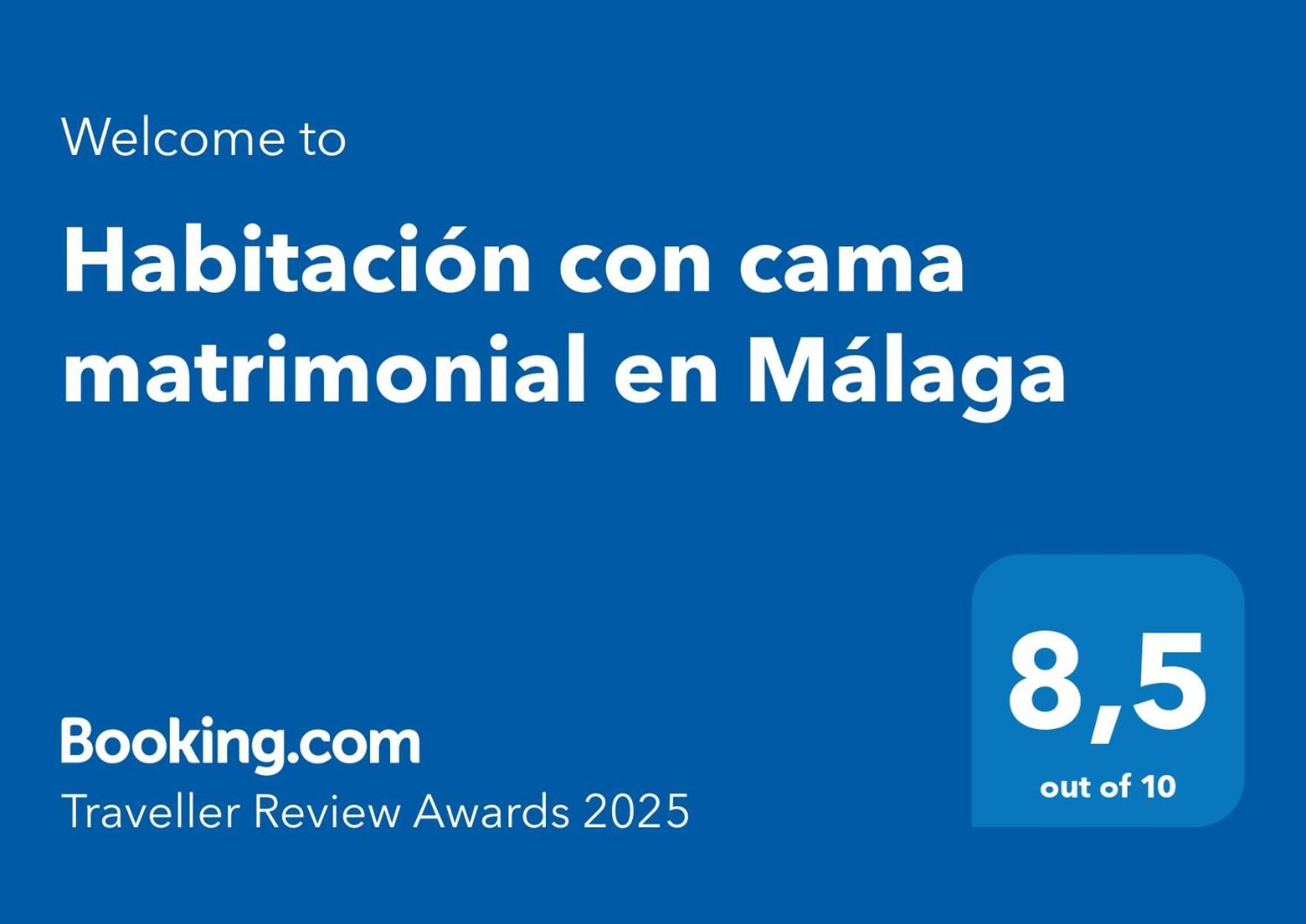 Habitacion Con Cama Matrimonial En 马拉加 外观 照片